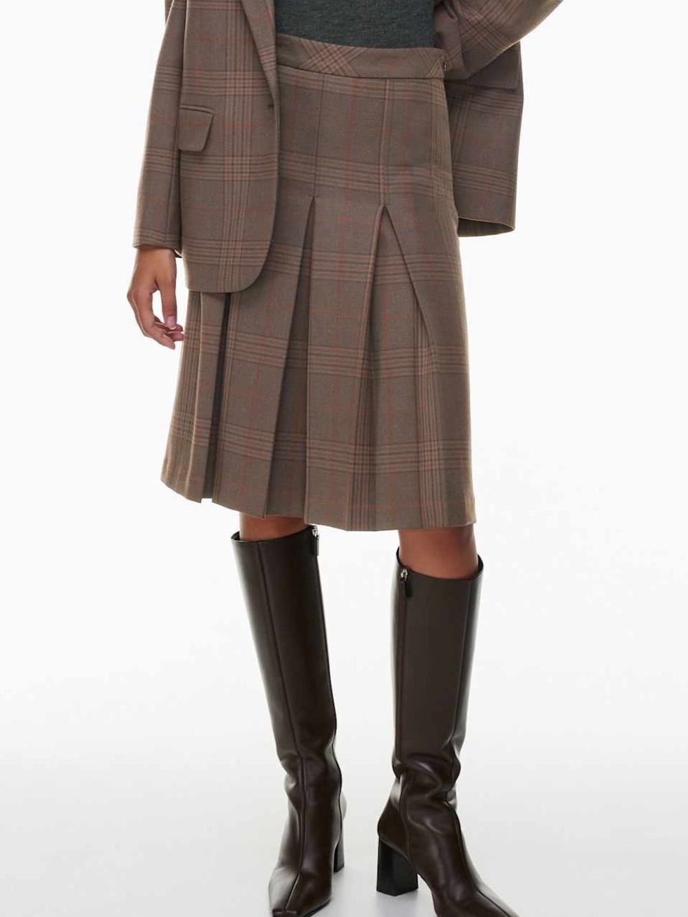 Aritzia Wilfred Windmill Pleated Skirt